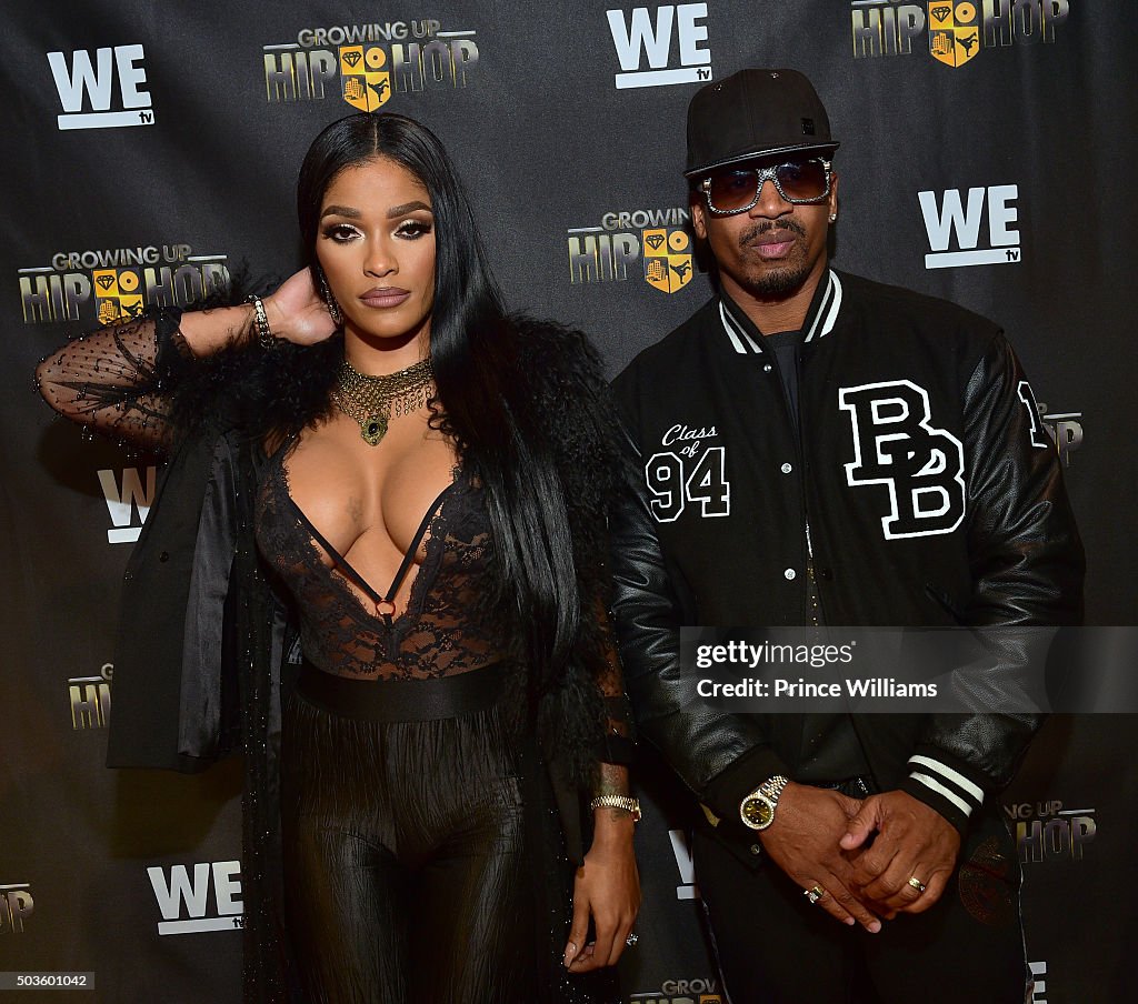ATL Premiere Of WE Tv's "Growing Up Hip Hop"