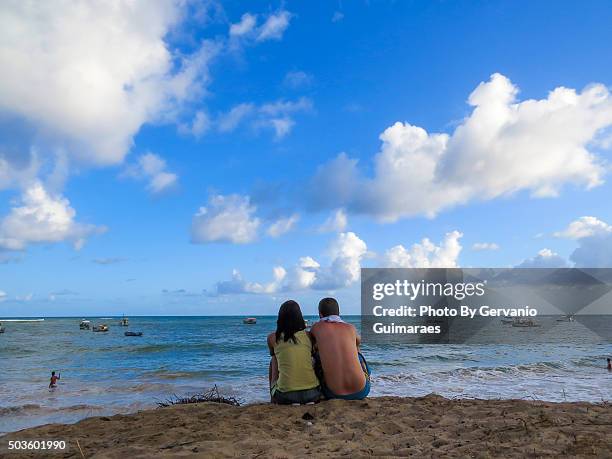 summer beach - feriado stockfoto's en -beelden