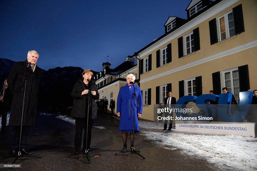 CSU Holds Annual Conference At Wildbad-Kreuth