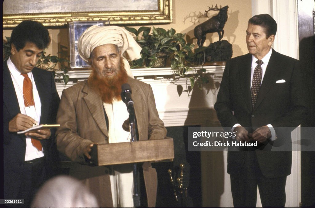 Ronald W. Reagan;Mohammed Younis Khalis