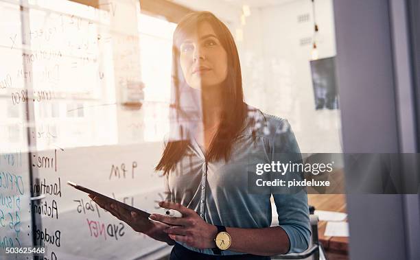 she's a forward thinking professional - leadership vision stock pictures, royalty-free photos & images