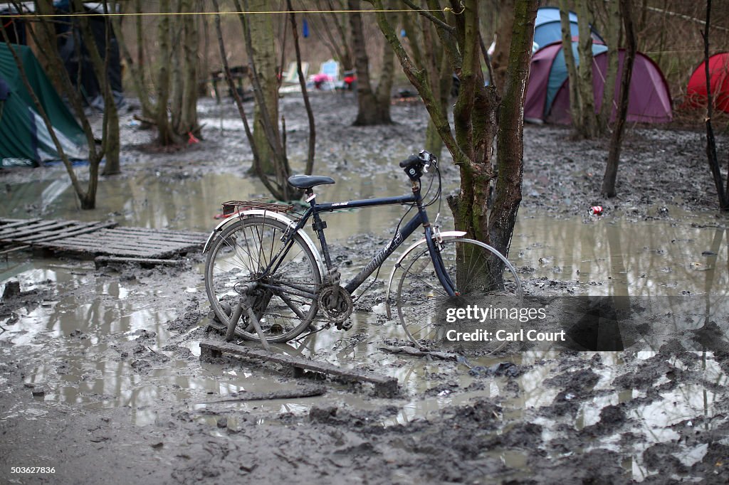 Harsh Winter Conditions For Those Living In The Migrant Camp In Dunkirk