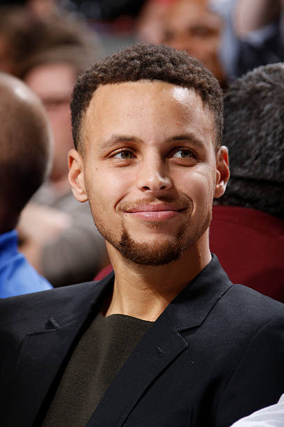 Close up shot of Stephen Curry of the Golden State Warriors during the game against the Dallas Mavericks on December 30, 2015 at the American...