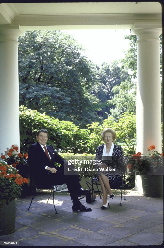 Ronald Reagan And Margaret Thatcher