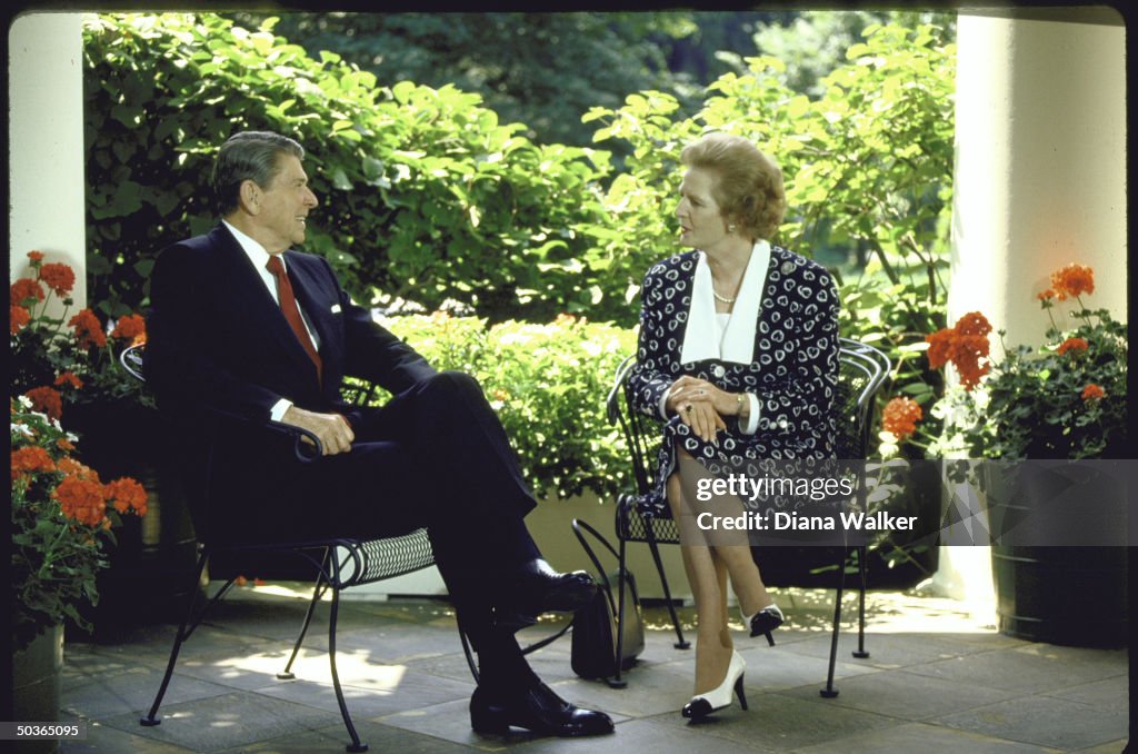Ronald Reagan And Margaret Thatcher