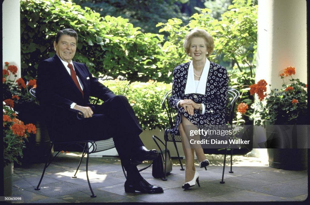 Ronald Reagan And Margaret Thatcher