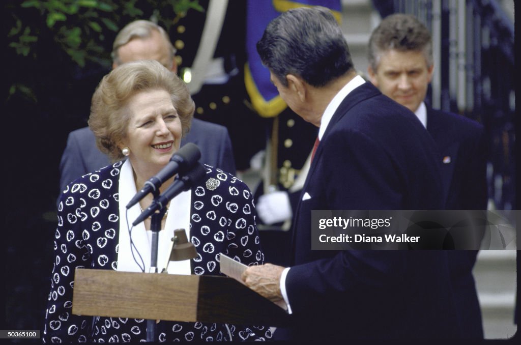 Ronald Reagan And Margaret Thatcher