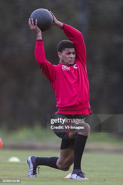 Rodney Klooster of Excelsior during the training camp of Excelsior Rotterdam on January 6, 2016 in Portimao, Portugal.