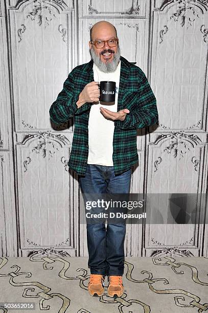 David Cross attends AOL BUILD Series: David Cross, "Todd Margaret" at AOL Studios In New York on January 6, 2016 in New York City.