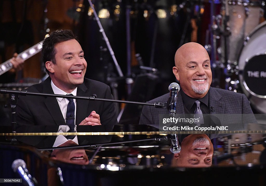 Billy Joel Visits "The Tonight Show Starring Jimmy Fallon"