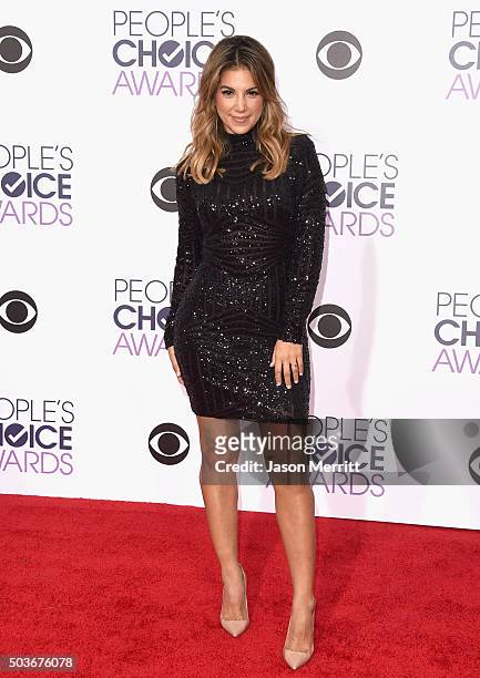 Personality Liz Hernandez attends the People's Choice Awards 2016 at Microsoft Theater on January 6, 2016 in Los Angeles, California.