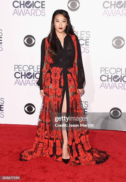 Actress Arden Cho attends the People's Choice Awards 2016 at Microsoft Theater on January 6, 2016 in Los Angeles, California.