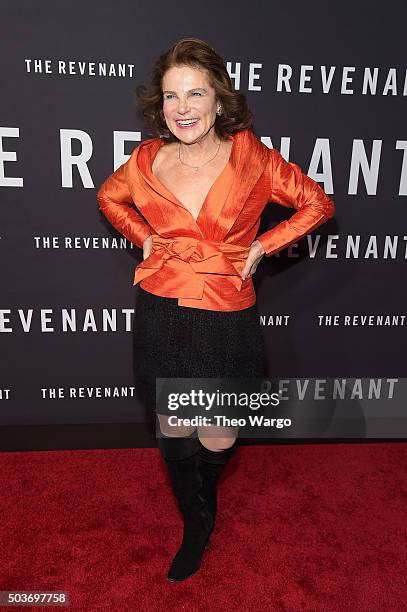 Actress Tovah Feldshuh attends "The Revenant" New York special screening on January 6, 2016 in New York City.