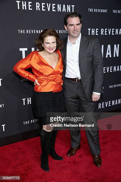Actress Tovah Feldshuh attends "The Revenant" New York special screening on January 6, 2016 in New York City.