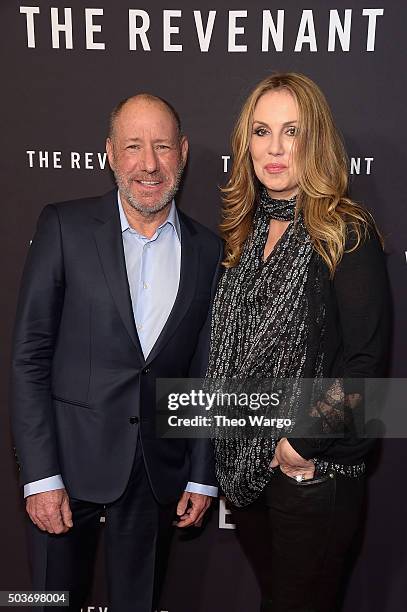 Producer Steve Golin attends "The Revenant" New York special screening on January 6, 2016 in New York City.