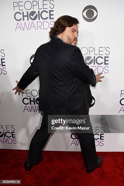 Actor Jack Black attends the People's Choice Awards 2016 at Microsoft Theater on January 6, 2016 in Los Angeles, California.