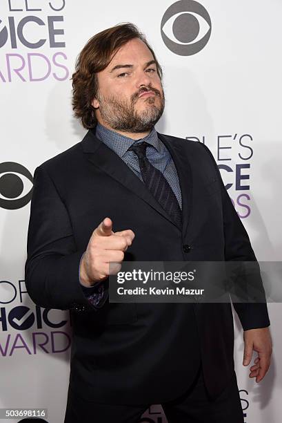 Actor Jack Black attends the People's Choice Awards 2016 at Microsoft Theater on January 6, 2016 in Los Angeles, California.