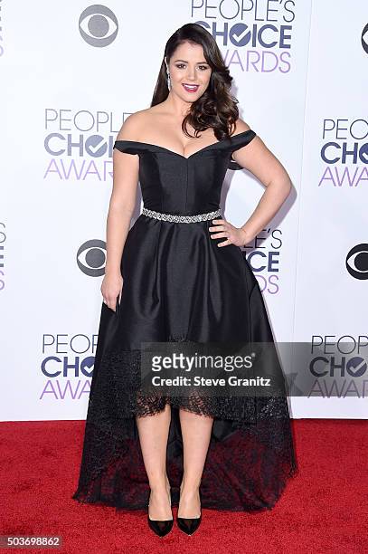 Actress/singer Kether Donohue attends the People's Choice Awards 2016 at Microsoft Theater on January 6, 2016 in Los Angeles, California.