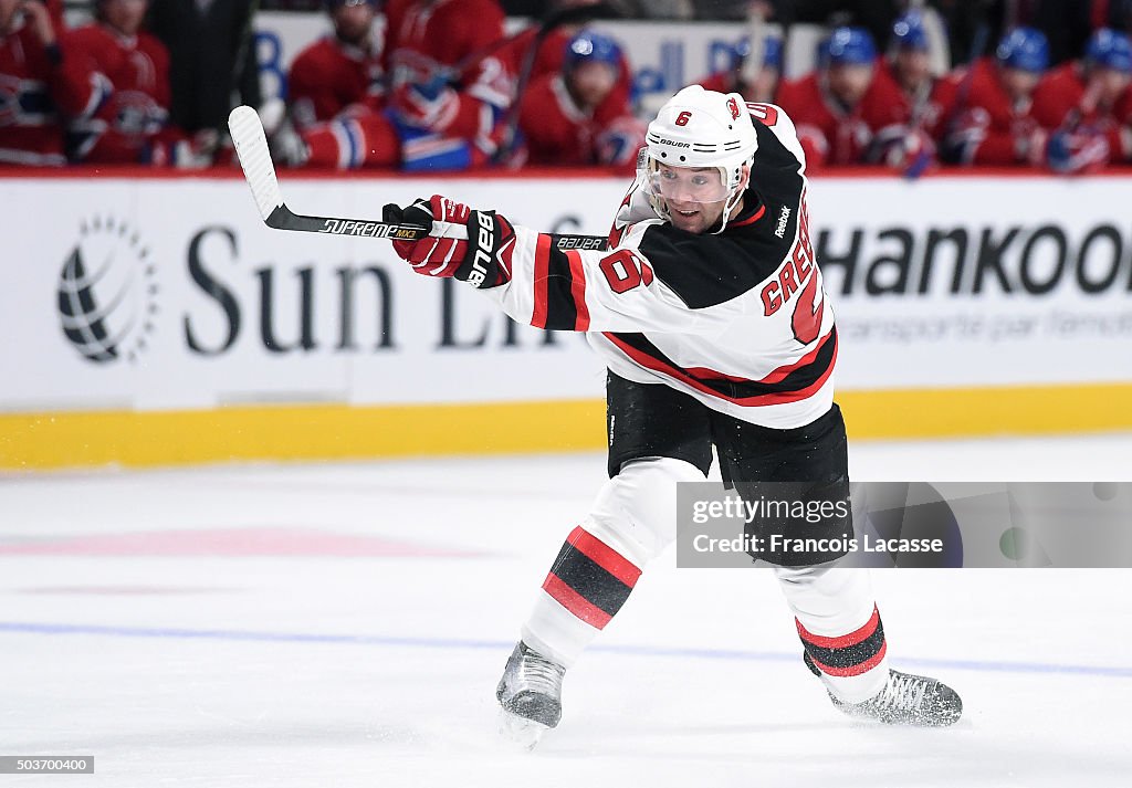 New Jersey Devils v Montreal Canadiens