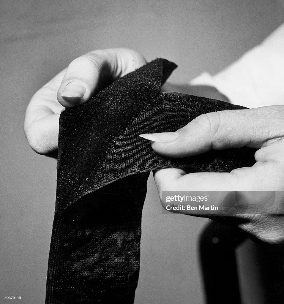 New nylon zipper-like fastener known as