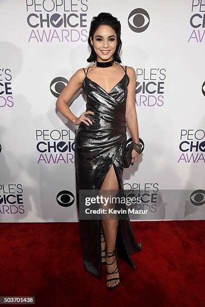 Actress Vanessa Hudgens attends the People's Choice Awards 2016 at Microsoft Theater on January 6, 2016 in Los Angeles, California.