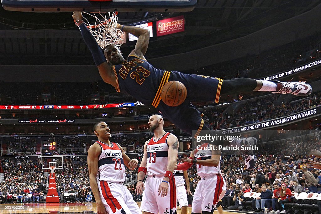 Cleveland Cavaliers v Washington Wizards