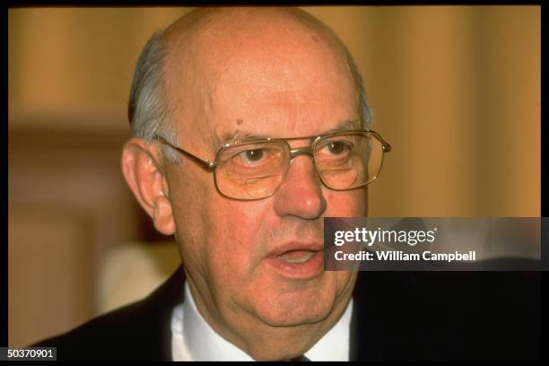 Pres. P.W. Botha commenting during Namibia peace talks.