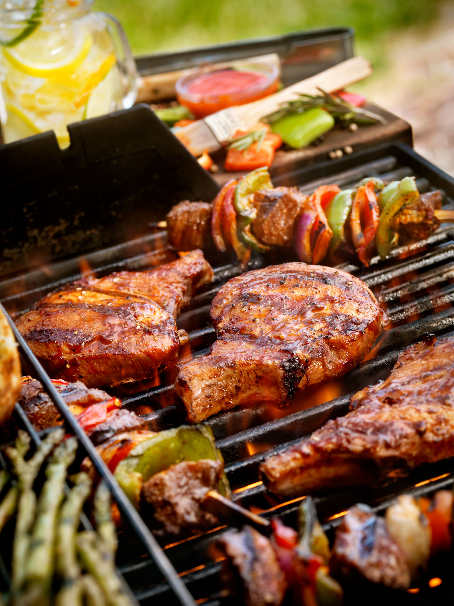 fresh spring bbq