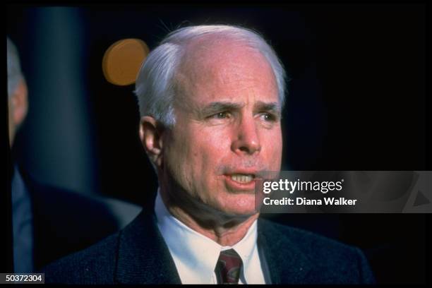 Sen. John McCain on Capitol Hill.