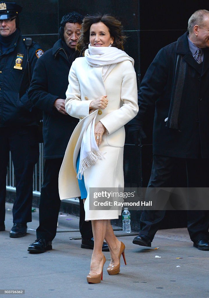 Celebrity Sightings in New York City - January 6, 2016