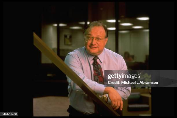 KMart CEO Joseph Antoni in shirt-sleeves.