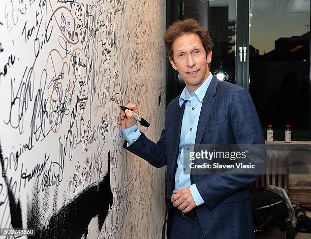 Writer/director/actor Tim Blake Nelson visits AOL BUILD Series to talk about the new IFC film "Anesthesia" at AOL Studios In New York on January 6,...