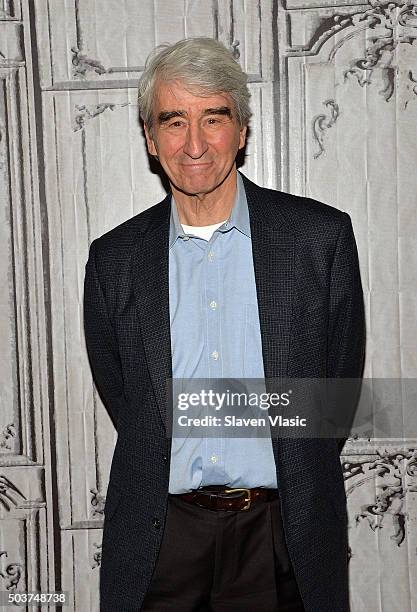 Actor Sam Waterston visits AOL BUILD Series to talk about the new IFC film "Anesthesia" at AOL Studios In New York on January 6, 2016 in New York...