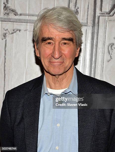 Actor Sam Waterston visits AOL BUILD Series to talk about the new IFC film "Anesthesia" at AOL Studios In New York on January 6, 2016 in New York...