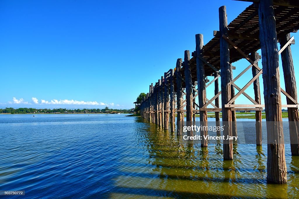 U bein bridge Myanmar