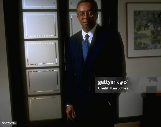 Portrait of Merrill Lynch exec. VP Stanley O'Neal