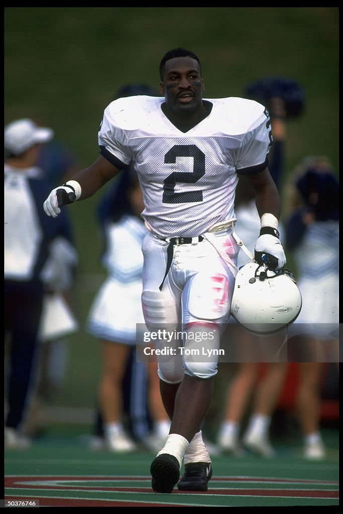 Portrait of Penn St. Mike Archie alone w/o helmet. News Photo - Getty ...