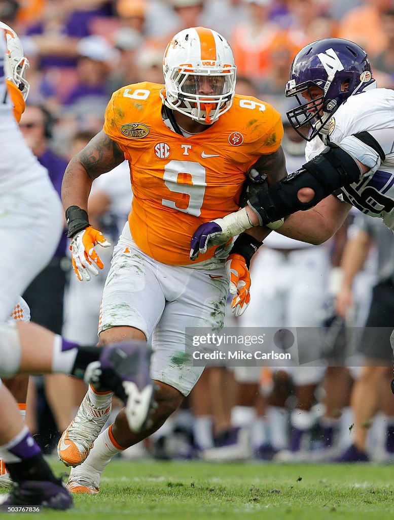 Outback Bowl - Northwestern v Tennessee