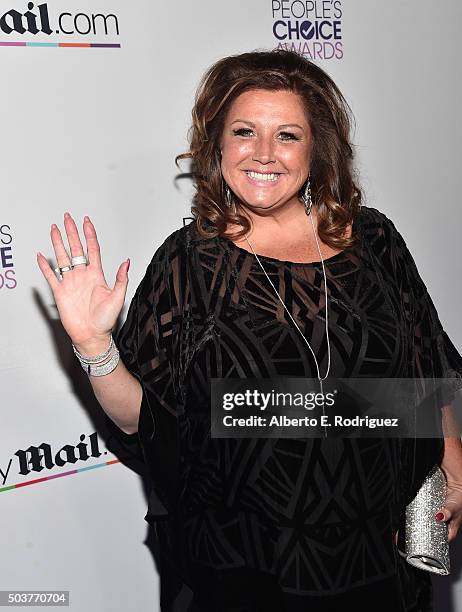 Dance instructor Abby Lee Miller attends DailyMail's after party for 2016 People's Choice Awards at Club Nokia on January 6, 2016 in Los Angeles,...