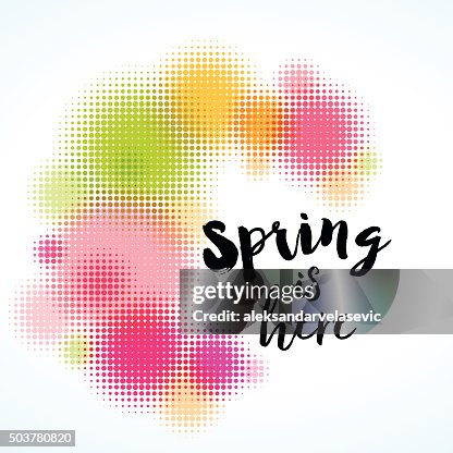 Spring Abstract Bright Abstract Spring Background High-Res Vector Graphic - Getty Images