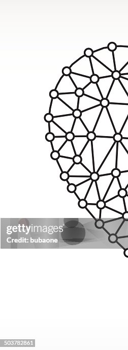 Heart on triangular node royaltfree vecotr graphic Heart on triangular node royaltfree vecotr graphic