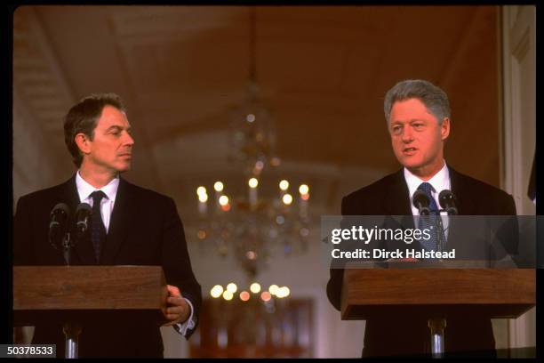 1,016 Bill Clinton Tony Blair Photos & High Res Pictures - Getty Images