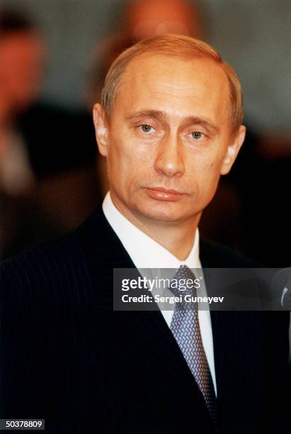 Russian Prime Minister Vladimir Putin, Moscow, September 1999.