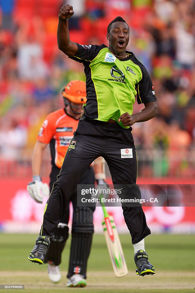 Big Bash League - Sydney Thunder v Perth Scorchers