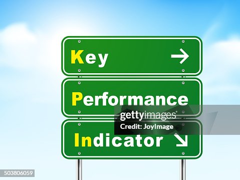 Good Performance Sign 3d Key Performance Indicator Road Sign High-Res Vector Graphic - Getty ...