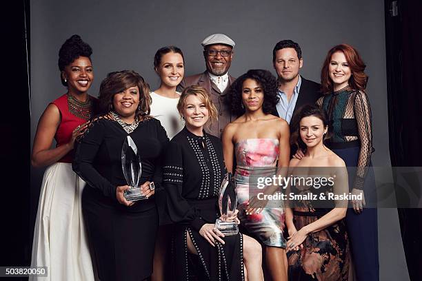 Jerrika Hinton, Chandra Wilson , Camilla Luddington, Ellen Pompeo, James Pickens, Jr., Kelly McCreary, Justin Chambers, Caterina Scorsone and Sarah...