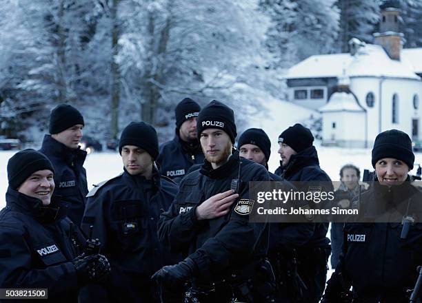 Csu Police Riot Holds Annual Conference At Wildbad Kreuth Photos and Premium High Res ...