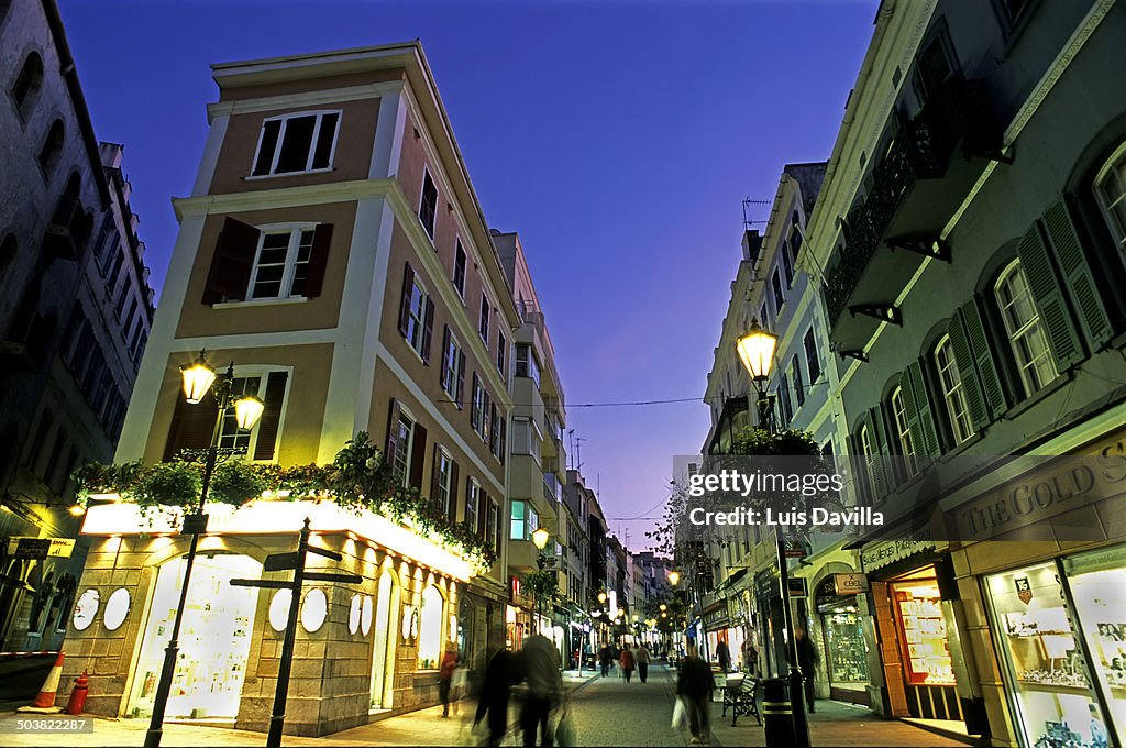 Main street, Gibraltar