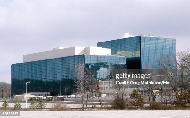 Exterior of the National Security Agency.