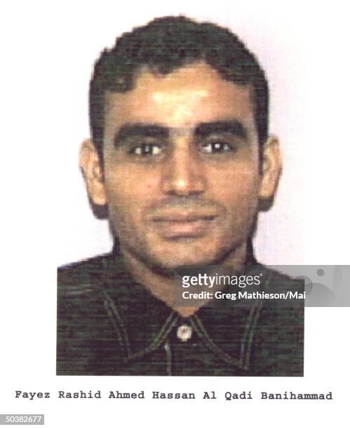 Photo of Fayez Rashid Ahmed Hassan Al Qadi Banihammad, one of the suspected hijacker terrorists on United flight.